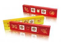 《金龙纳福》绒沙金邮票镇纸 收藏与馈赠的吉祥工艺品